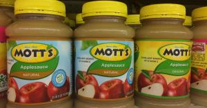 Mott’s Applesauce Recalled