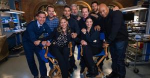 ‘NCIS’ Franchise Stars Reunite on Picket Lines to Support Hollywood Strikes