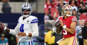 Dak Prescott Reacts to Dallas Cowboys Trading for Quarterback Trey Lance