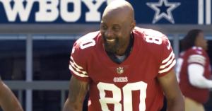 Jerry Rice Details His Role in ‘Fun’ NFL Unretirement Commercial (Exclusive)