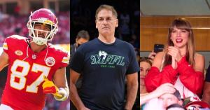 Travis Kelce Weighs in on Mark Cuban’s Advice for Taylor Swift to Break up With Him