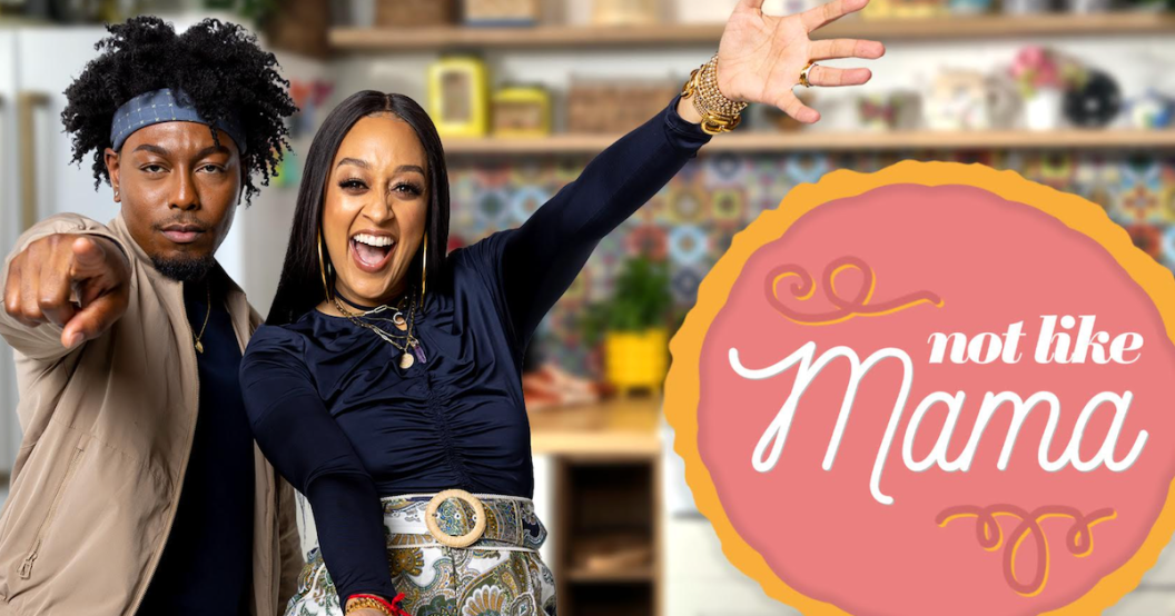 Tia and Terrell pose for promotional photo for 'Not Like My Mama'