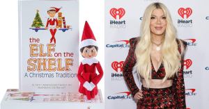 Here’s a ‘Naughty’ Elf on the Shelf Idea, Courtesy of Tori Spelling