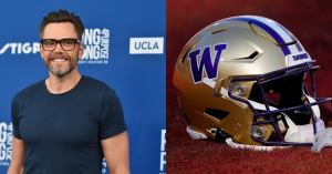 Joel McHale Talks Love for Washington Huskies Football Ahead of College Football Playoff (Exclusive)