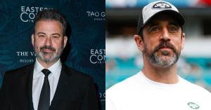 Jimmy Kimmel Directly Responds to Aaron Rodgers’ Claim About Jeffrey Epstein Connection