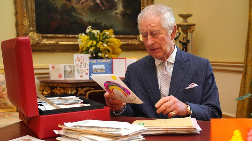 King Charles III Receives Cards From Wellwishers