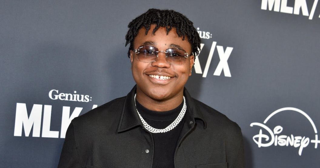 Jalyn Hall attends "Genius: MLK/X" Los Angeles Premiere - Red Carpet