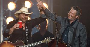 Blake Shelton Pays Emotional Tribute to ‘Brother’ Toby Keith Following His Death