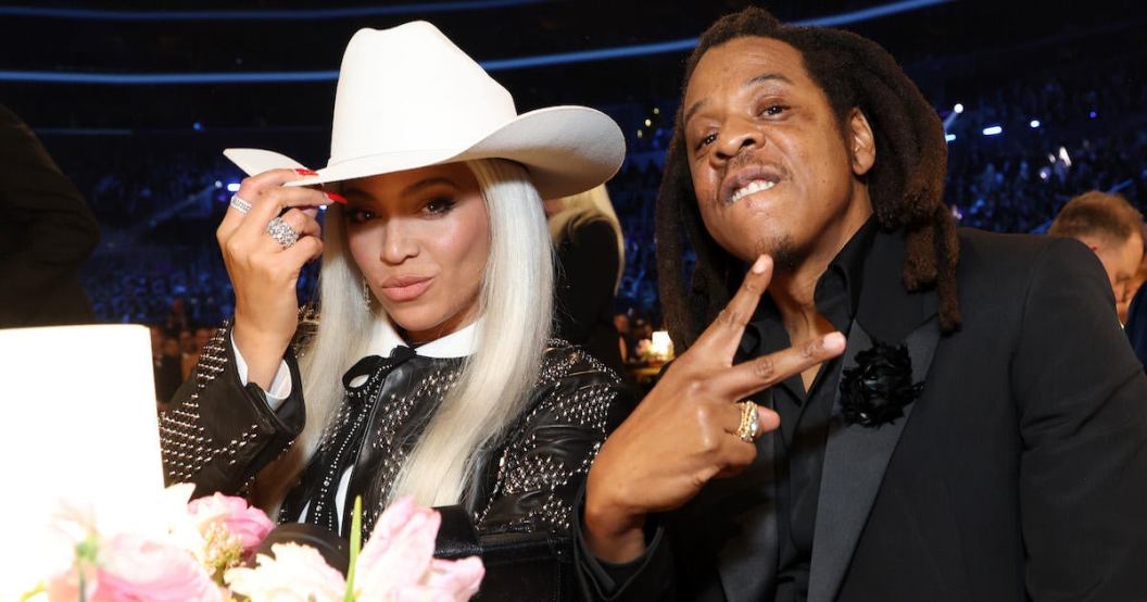 Beyonce and Jay Z - 66th GRAMMY Awards - Show