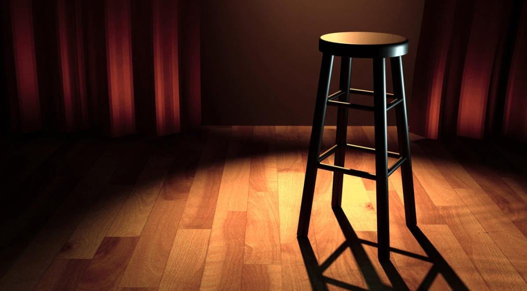 comedy stage 3d illustration