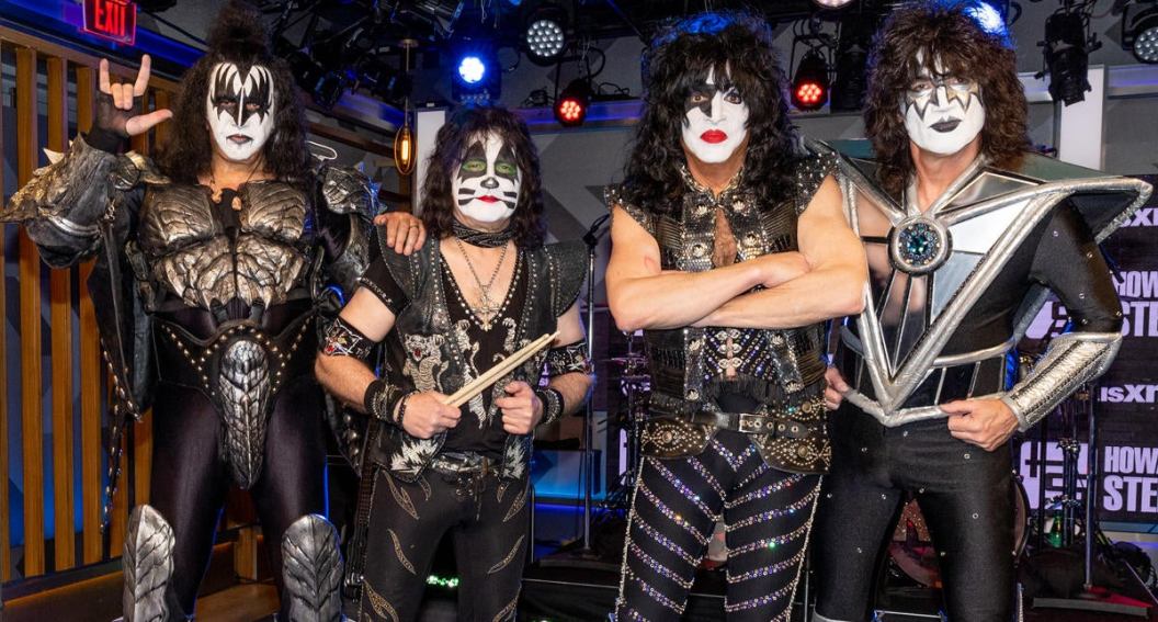 KISS Visits SiriusXM's 'The Howard Stern Show'