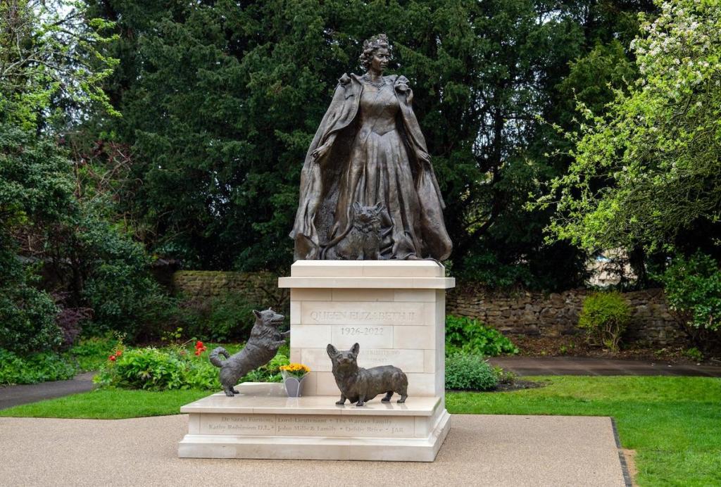 Queen Elizabeth II Statue Unveiled In Rutland