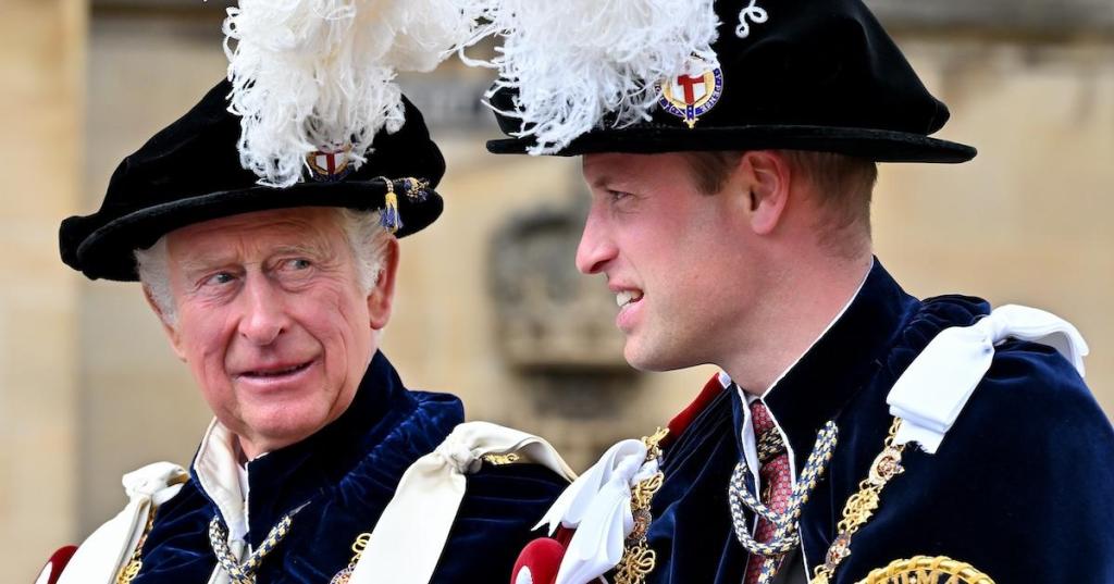 The Order Of The Garter Service At Windsor Castle