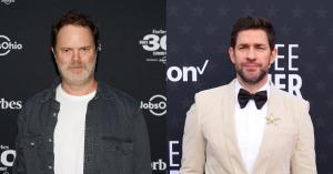 ‘The Office’ Stars Rainn Wilson and John Krasinski Reunite