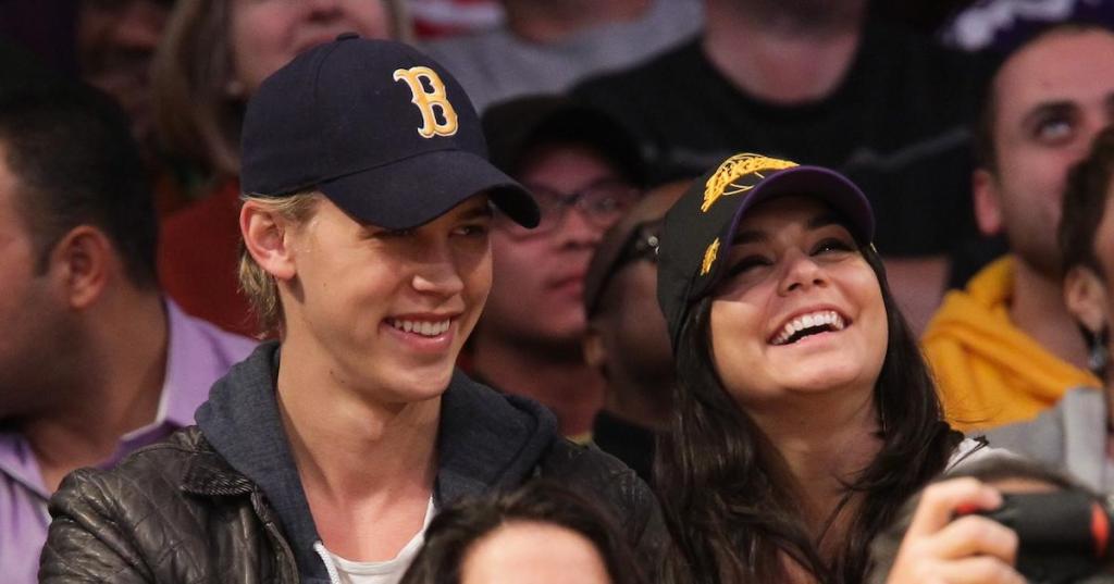 Celebrities At The Lakers Game