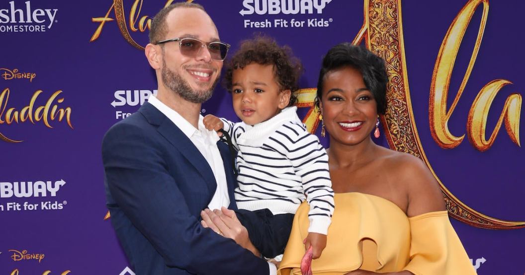 Vaughn Rasberry and Tatyana Ali attend the Premiere Of Disney's "Aladdin" - Arrivals