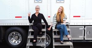 Lindsay Lohan and Jamie Lee Curtis Reunite on ‘Freaky Friday 2’ Set