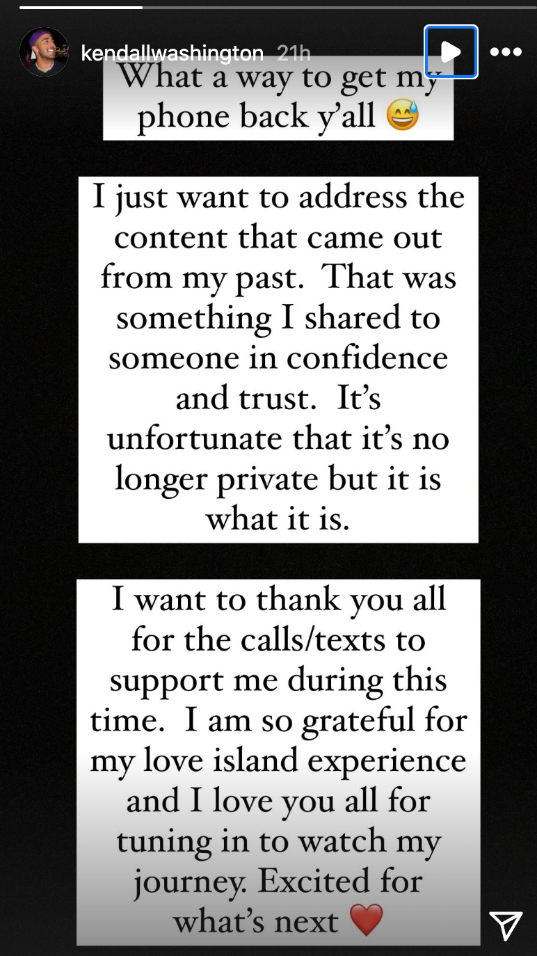 &lsquo;Love Island USA&rsquo; Star Breaks Silence After NSFW Video Surfaces