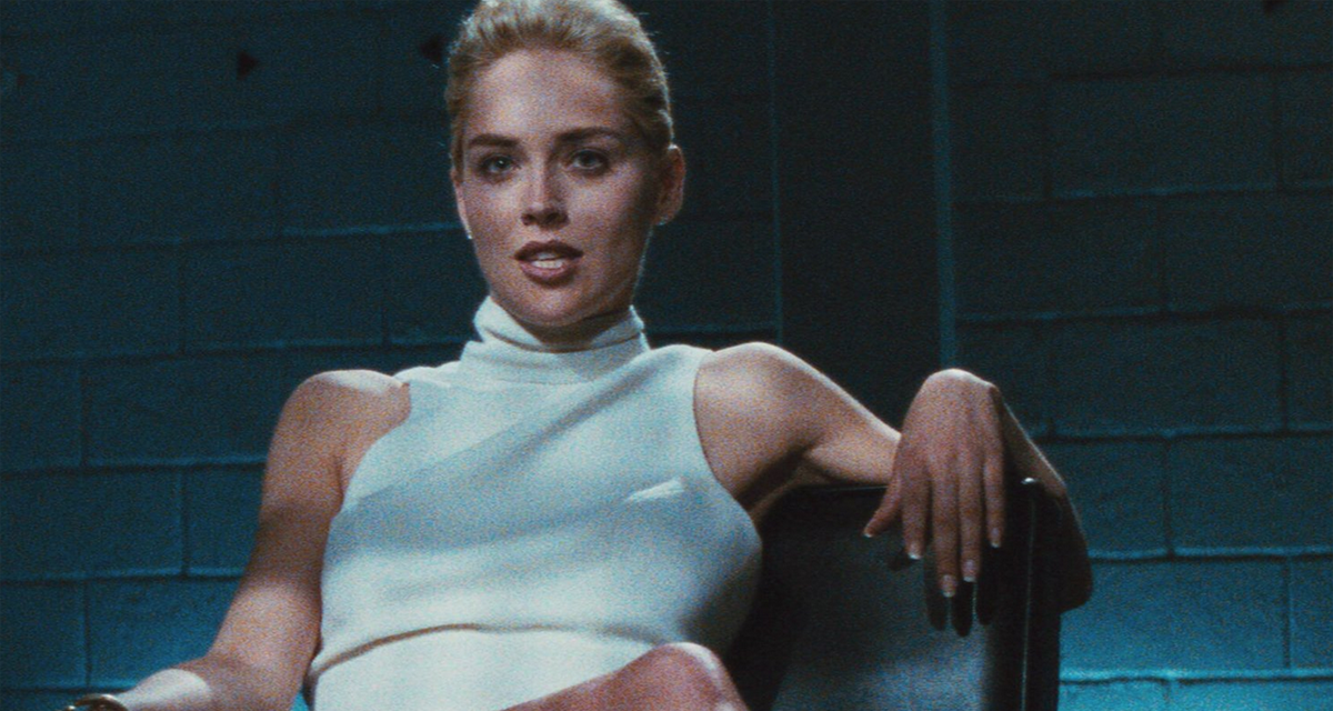 Sharon Stone Recreates Iconic 'Basic Instinct' Scene - PopCulture.com