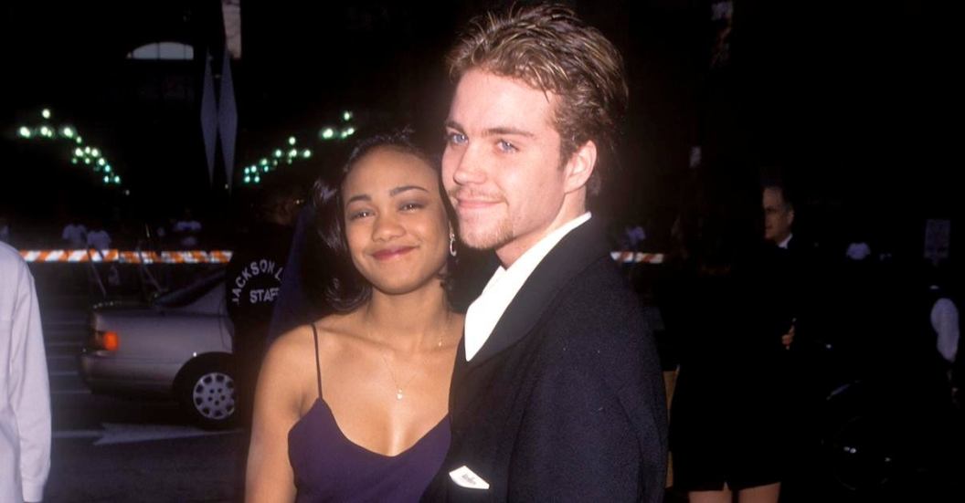 Tatyana Ali and Jonathan Brandis