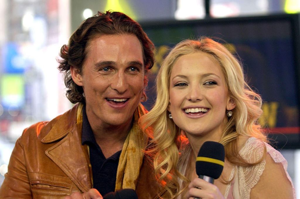 Kate Hudson and Matthew McConaughey Visit MTV's 