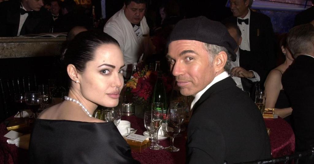 Angelina Jolie and Billy Bob Thornton at the Golden Globe Awards