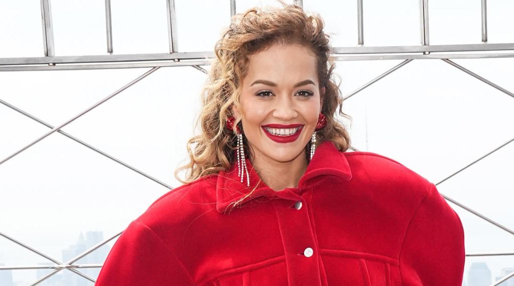 Rita Ora Visits The Empire State Building To Celebrate Upcoming Release Of 