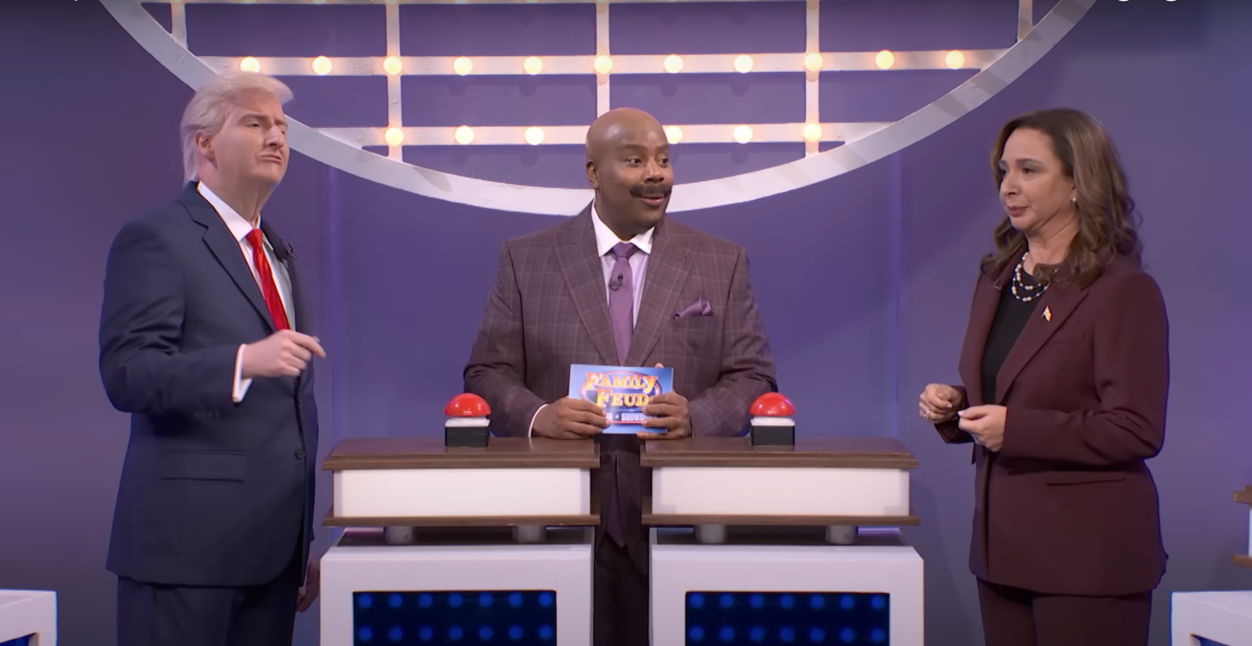 'SNL' Cold Open Puts Kamala Harris And Donald Trump On 'Family Feud ...