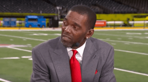 Randy Moss Breaks Down in Tears in Emotional Return to ESPN for Super Bowl