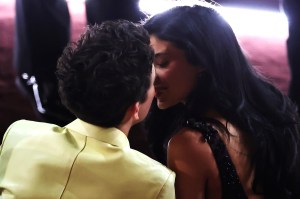 Timothée Chalamet and Kylie Jenner Spotted Kissing in Candid Oscars Moment