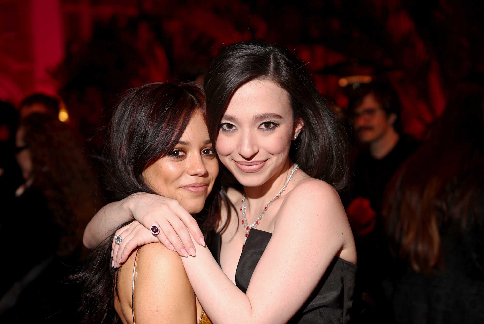 ‘Scream’ Stars Jenna Ortega and Mikey Madison Reunite at Oscars After