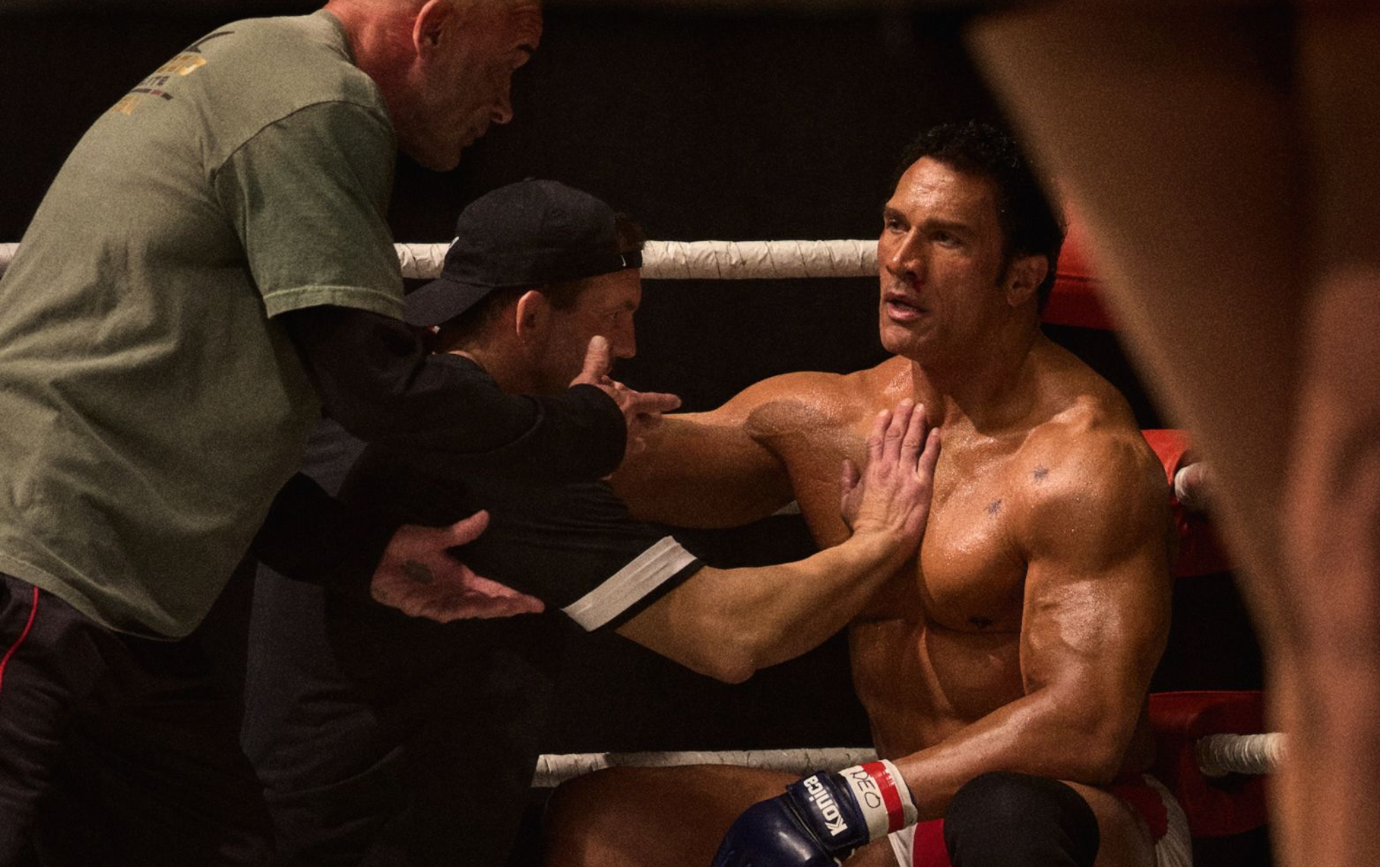 Dwayne Johnson Is Unrecognizable as UFC Legend Mark Kerr in 'The