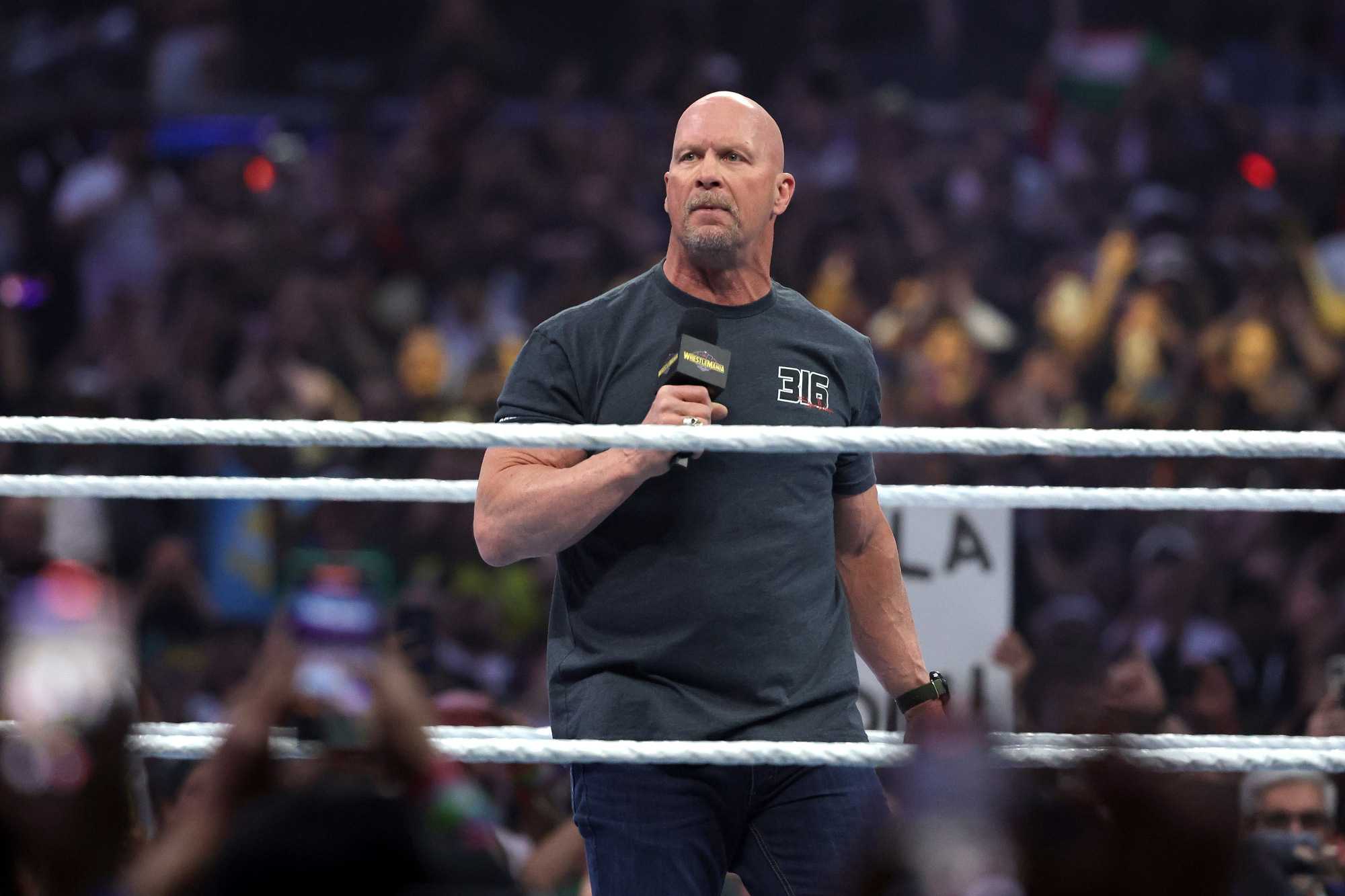 'Stone Cold' Steve Austin Crashes 4 Wheeler During WrestleMania