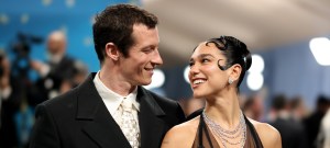 Dua Lipa Makes Red Carpet Debut With Callum Turner at the Met Gala