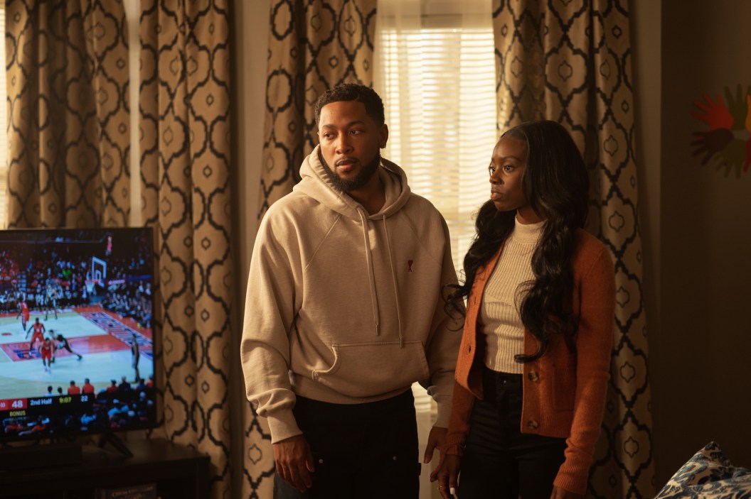 Emmett and Keisha on 'The Chi' Season 7