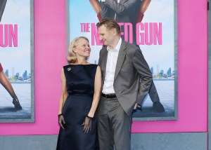 Pamela Anderson and Liam Neeson Are Reportedly Dating