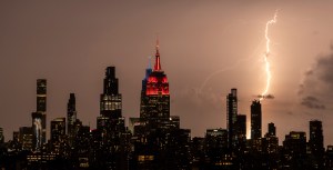 The Empire State Building Turned Blood Red This Week—Here’s Why