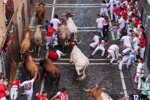 Country Star Says He ‘Took a Horn to the Chest’ During Running of the Bulls