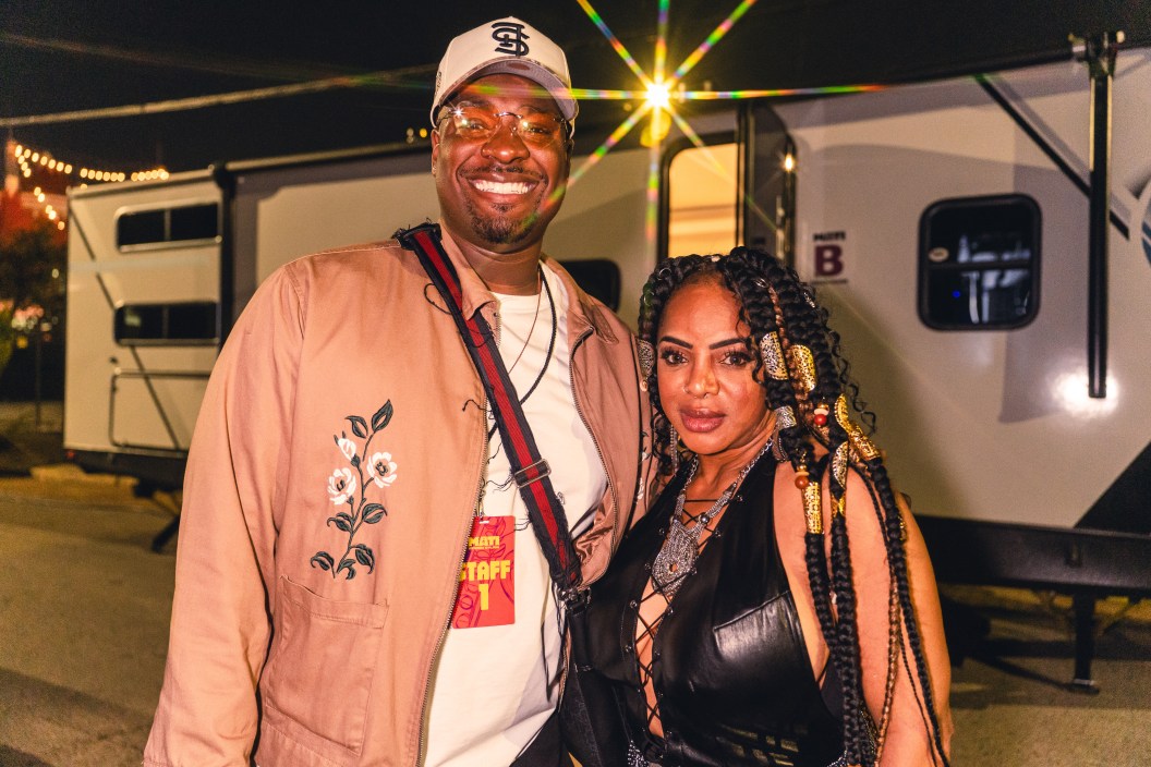 Leela James attends and performs at St. Louis' 2025 Music at the Intersection Festival Photo by: Vertrell