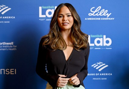 Chrissy Teigen Knocked out a Front Tooth in Christmas Mishap