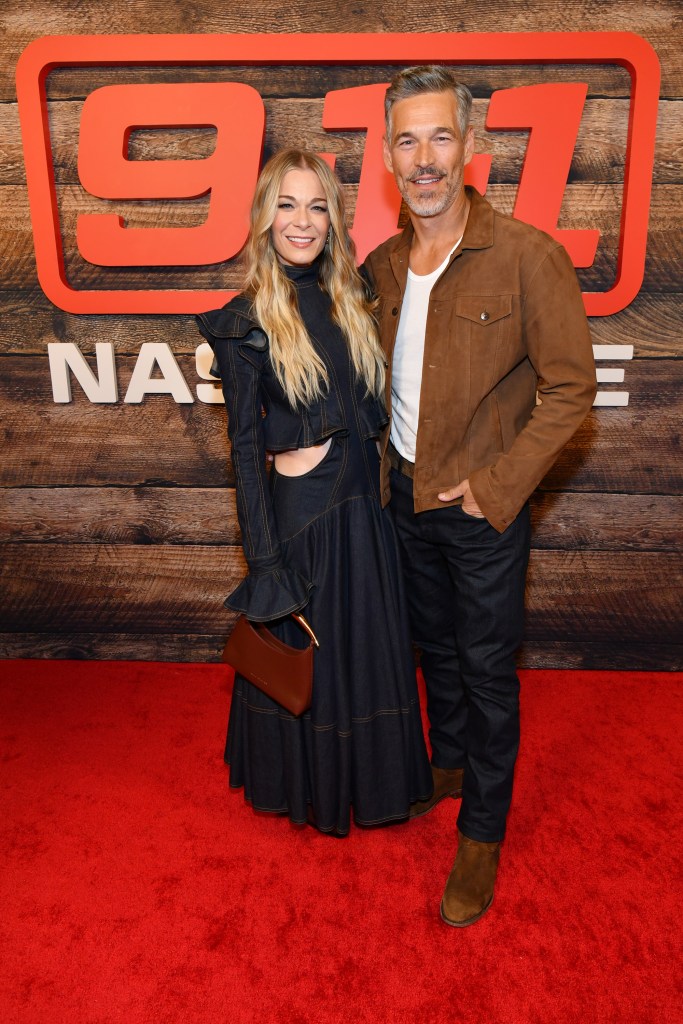 9-1-1: NASHVILLE โ Cast and creatives gather in Nashville to celebrate the upcoming series premiere of โ9-1-1: Nashvilleโ. โ9-1-1: Nashvilleโ premieres Thursday, Oct. 9 at 9/8c on ABC and next day on Hulu. (Disney/Jason Davis)
LEANN RIMES, EDDIE CIBRIAN