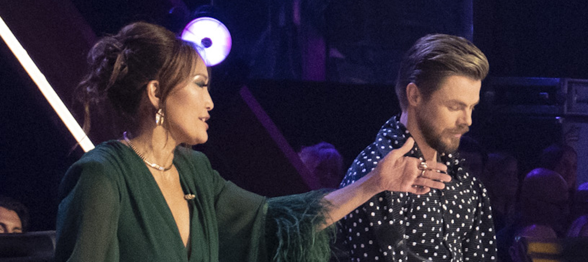 ‘DWTS’ Judges Derek Hough and Carrie Ann Inaba Bicker: ‘You Are Out of Your Mind’