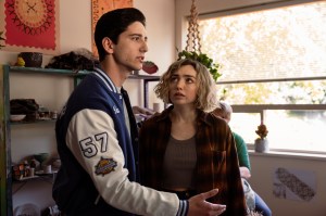‘School Spirits’ Stars Peyton List and Milo Manheim Tease Aftermath of Season 2 Finale and Where Season 3 Will Go With Maddie and Wally (Exclusive)