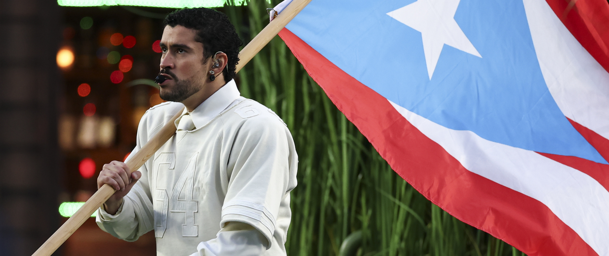 Bad Bunny Sent a 4-Word Message to America at End of Super Bowl Halftime Show