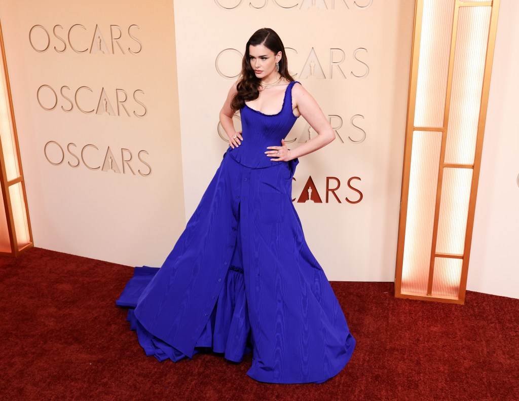 Barbie Ferreira at the 98th annual Oscars red carpet