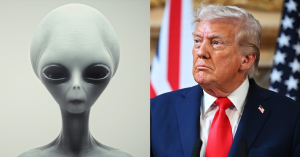 Will Donald Trump Announce Aliens Exist This Week After AI Photo Goes Viral? The Odds Are a Must-See