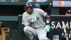 Yankees Player Exits Game After Being Hit by Pitch
