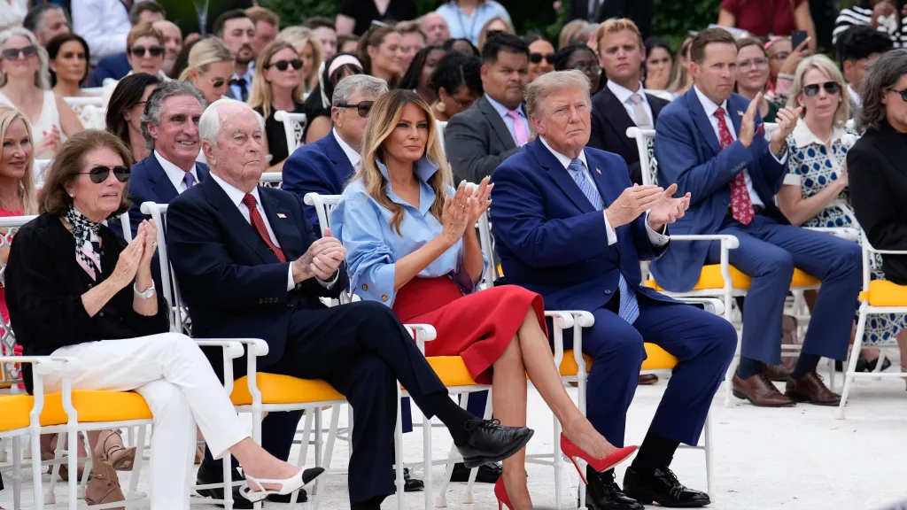 President Trump Takes on Dignitary Roles for Washington D.C. Street Race