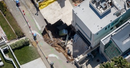 Massive Sinkhole Opens in Driveway of Iconic Movie Star’s Beach Mansion