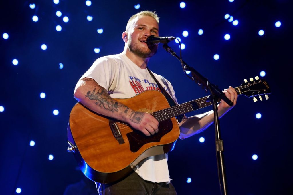 Zach Bryan Wears ‘Free Palestine’ Shirt While Performing at Gillette Stadium Weeks After Macklemore Controversy